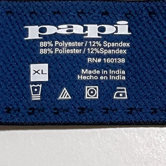 Papi Cool Motion Jockstrap Blue Size XL (40-42) NWT - Picture 9 of 10